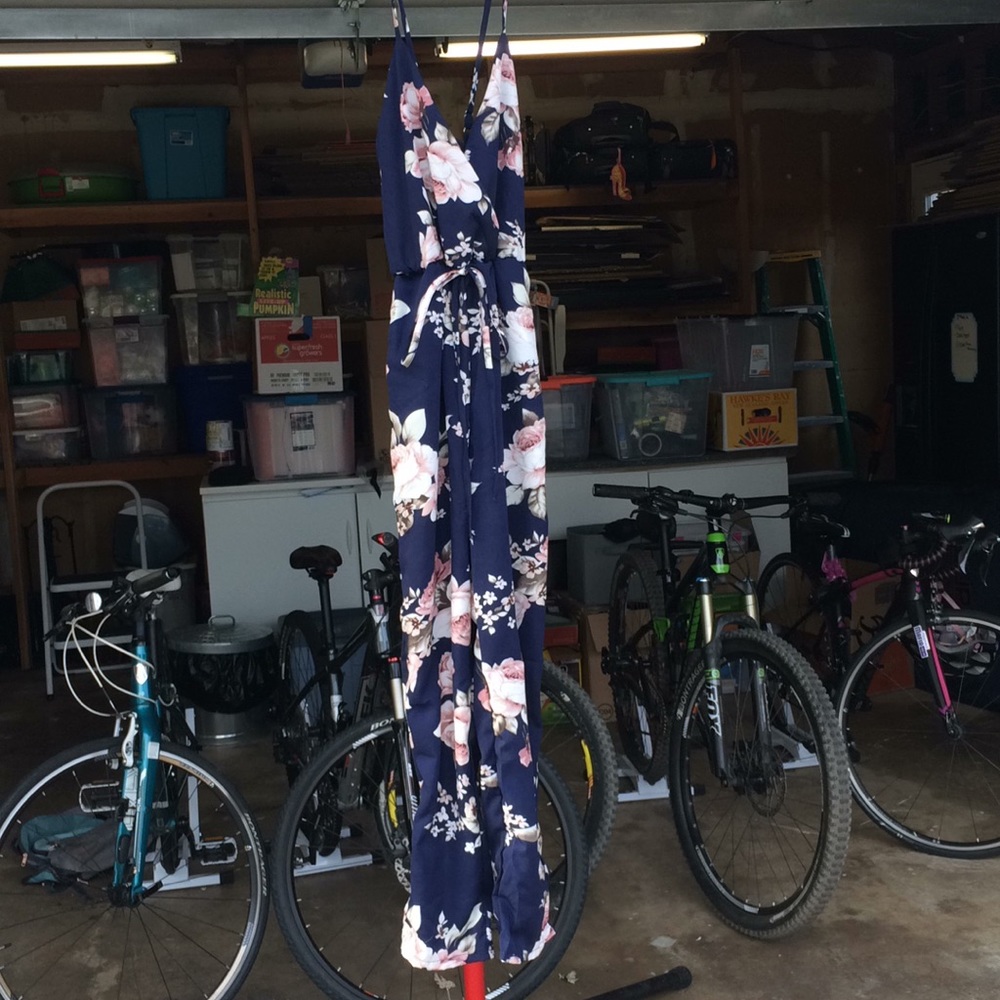 Floral jumpsuit